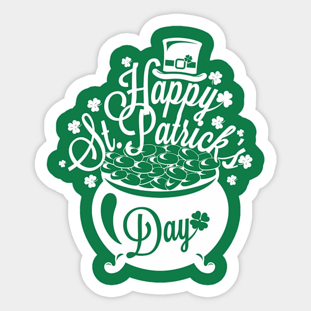 Happy saint Patrick’s day Sticker by WordFandom